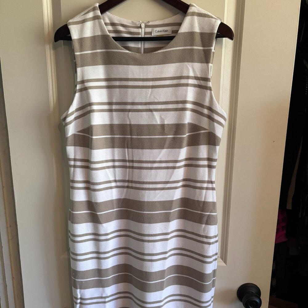 Calvin Klein shift dress